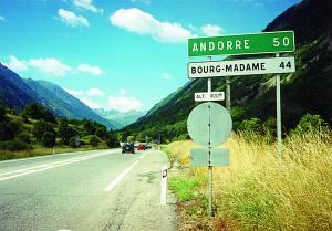 Stoupání do Andorry
