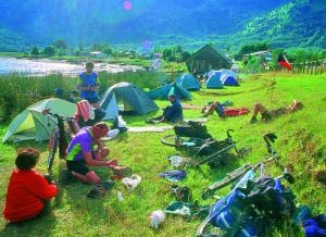 Tábořiště v Puyuhuapi