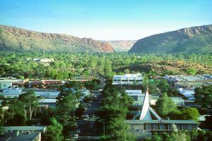 Alice Springs - město uprostřed pouště.