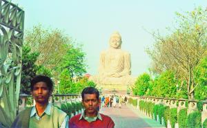 Bódhgája v Indii - místo, kde došel Buddha osvícení.