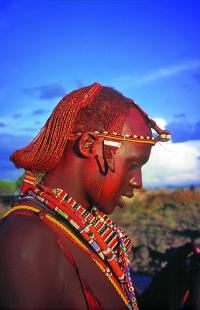 Mladý masajský válečník - Moran